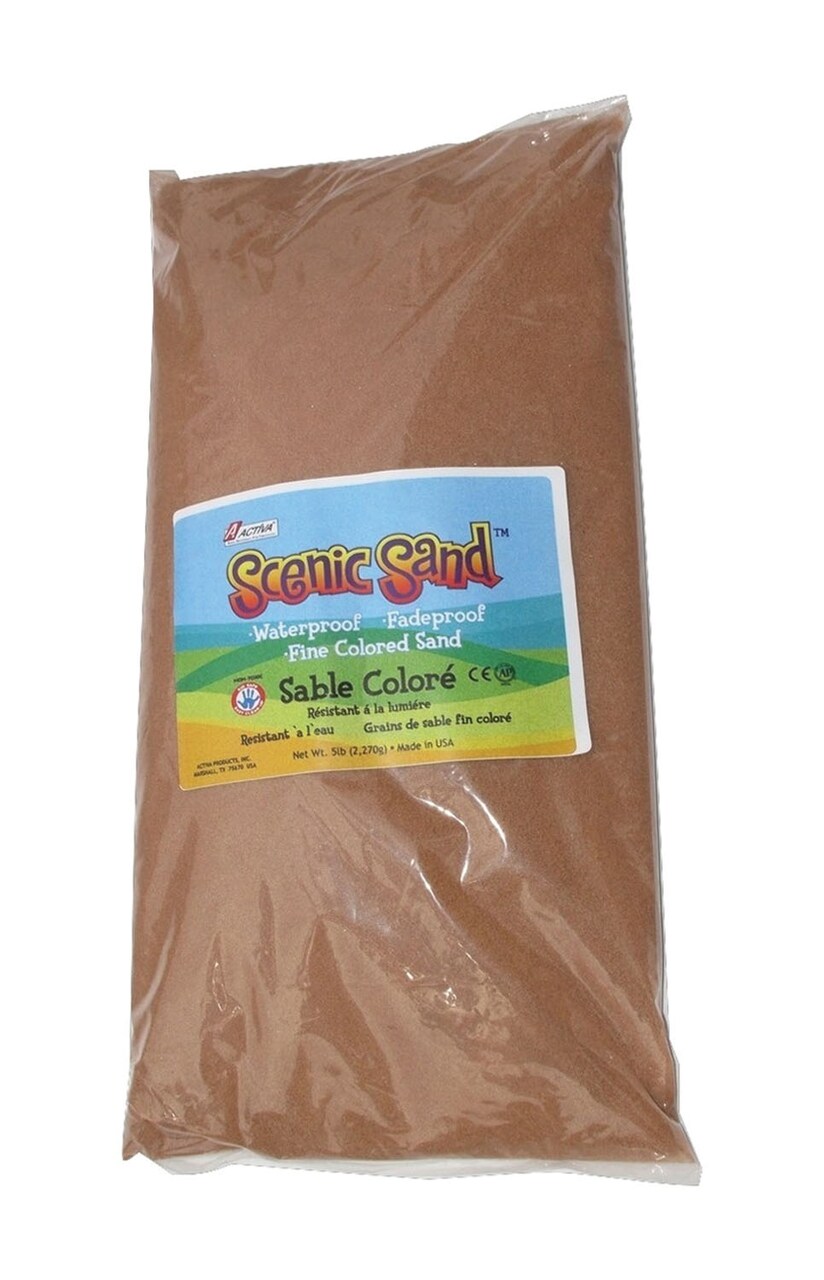 ACTIVA Scenic Sand - Perfect for Colorful Sand Paintings, Sand Mosaics, Sand Art Projects, etc.